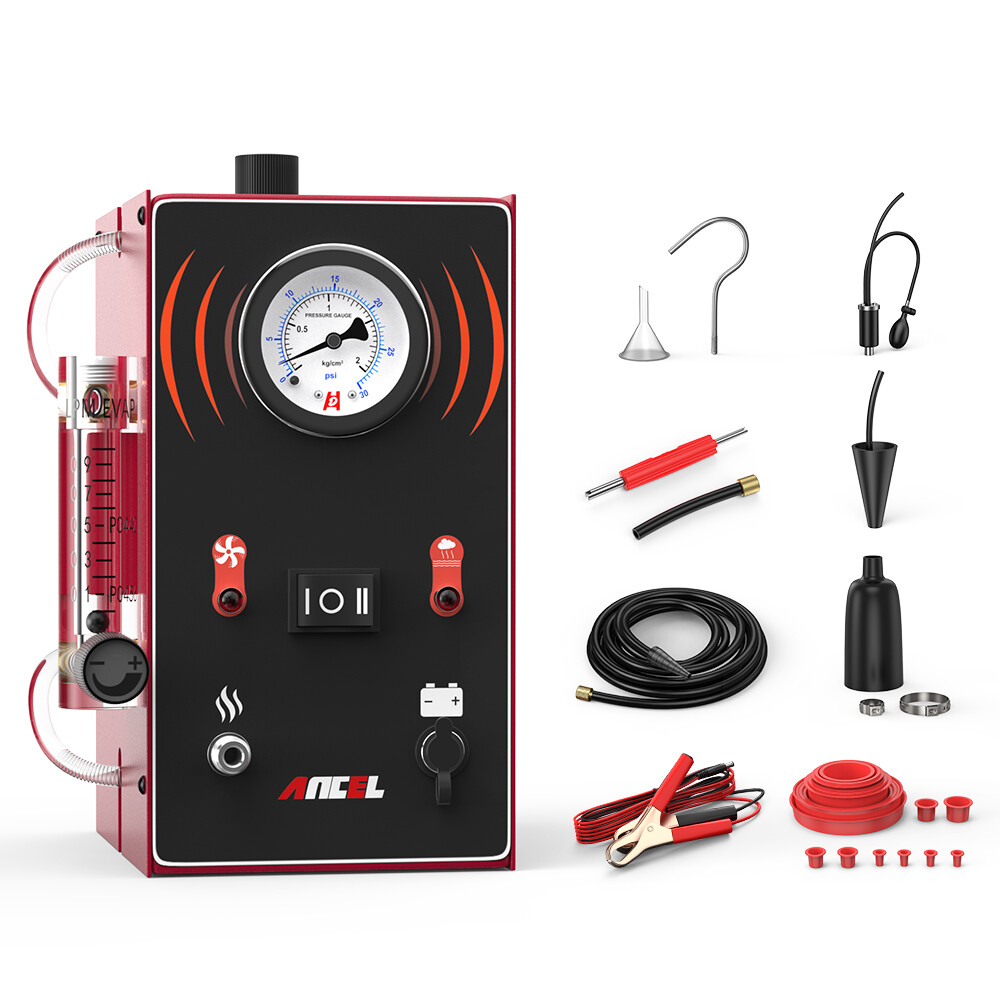 Automotive All Pipe Leak Tester Smoke Machine EVAP Detector Build Air Pump Kit