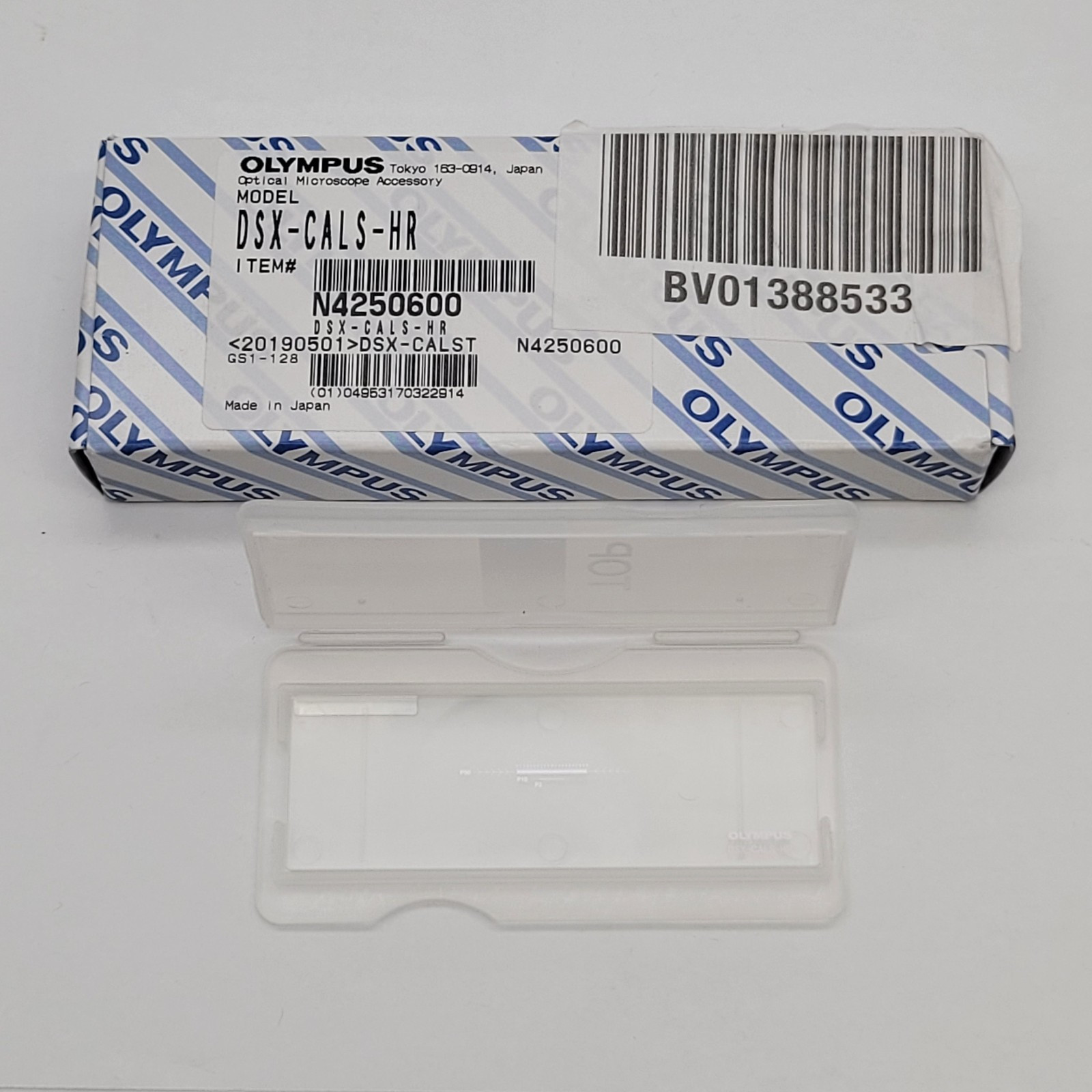 Olympus Microscope DSX-CALS-HR Calibration Sample Slide for DSX
