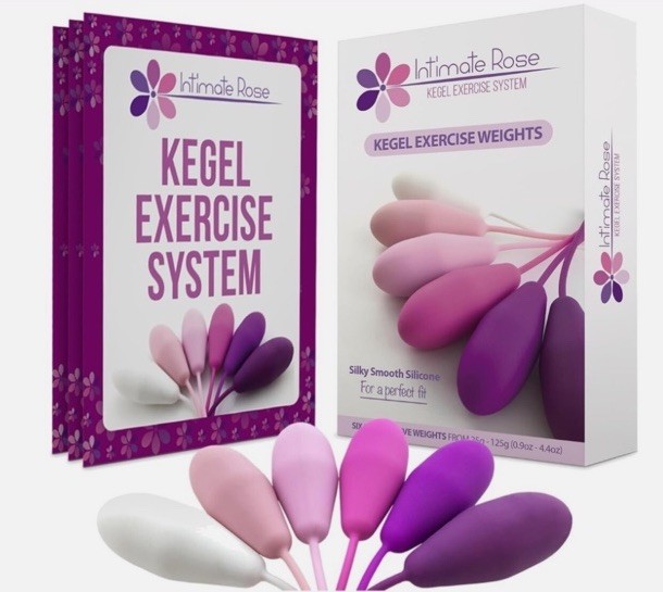 Ultimate Kegel Exercise Kit - 6 Kegel Weights for Beginners & Advanced Users