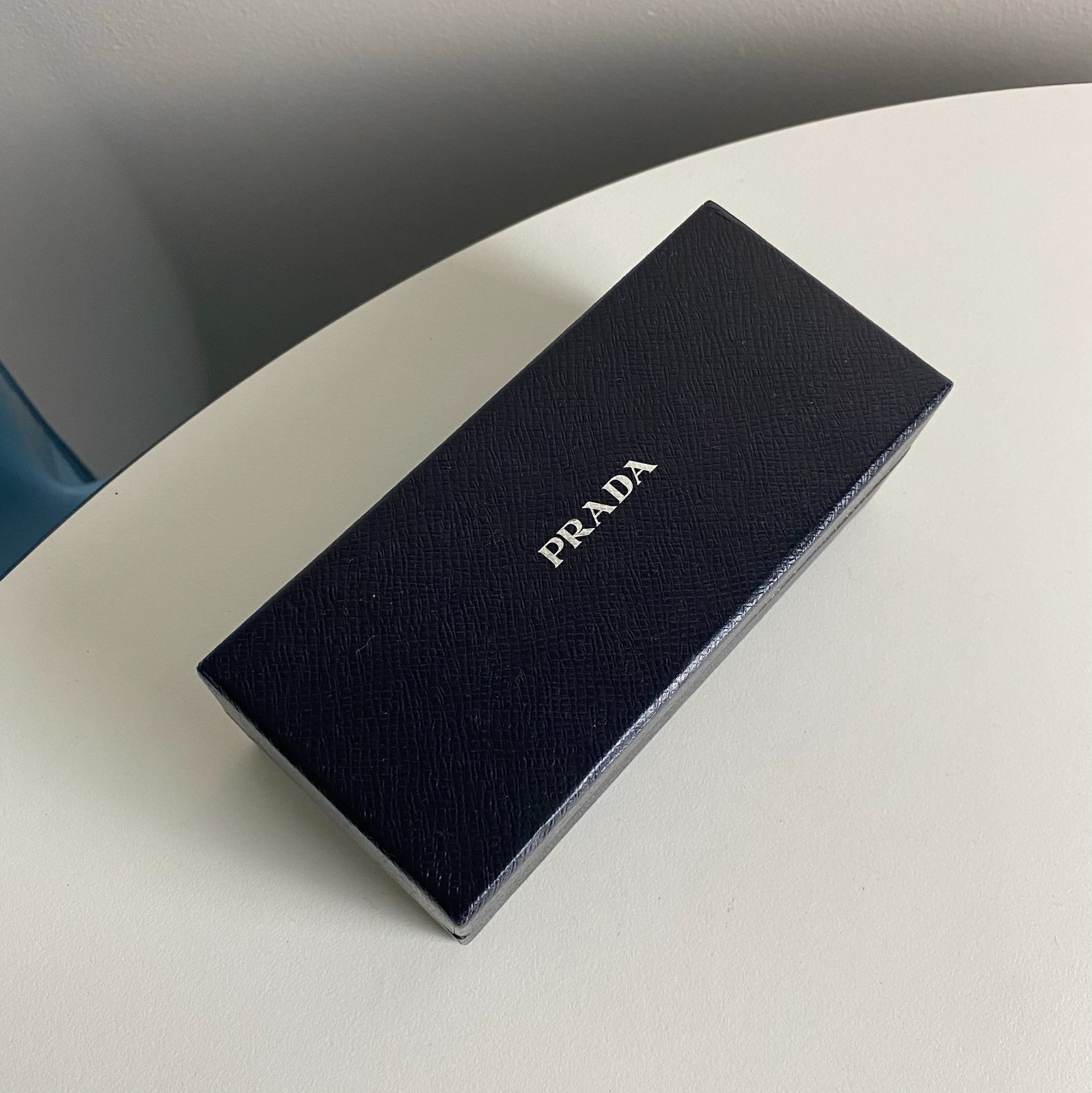 EMPTY [ PRADA ] Sunglasses / Glasses Storage Textured Cardboard Box