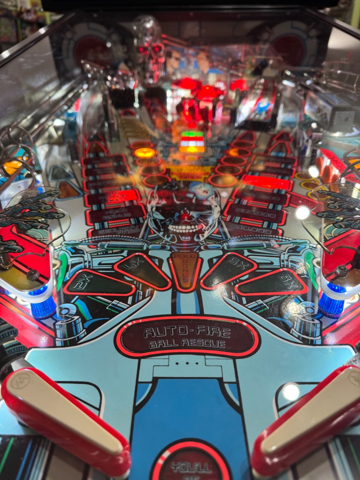Terminator 2 Pinball Machine GI (General Illumination) LED Kit
