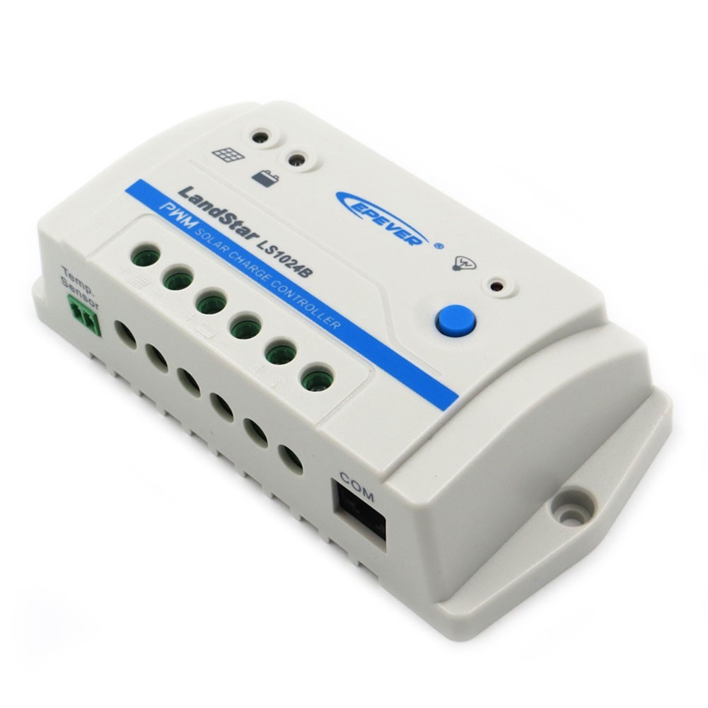 ACOPOWER LS1024B 10A 12/24V PWM Solar Charge Controller