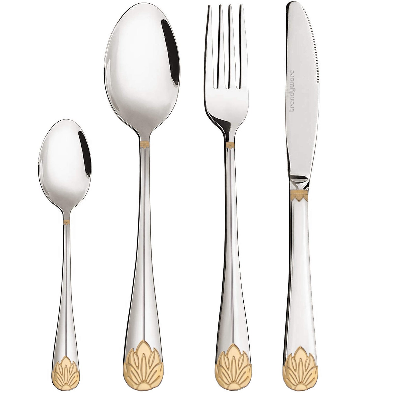 Silverware Set Limited Edition – 24 Piece Dinnerware Set – Flatware Set for 6 –