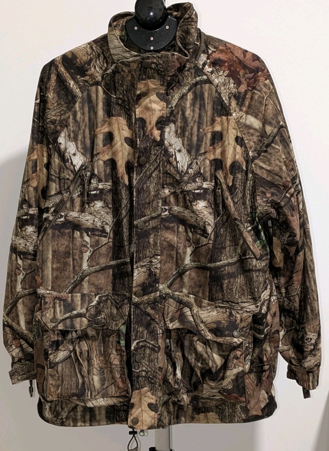 Cabela's Dry Plus Breakup Infinity Camo Hunting Coat Mens Medium Jacket