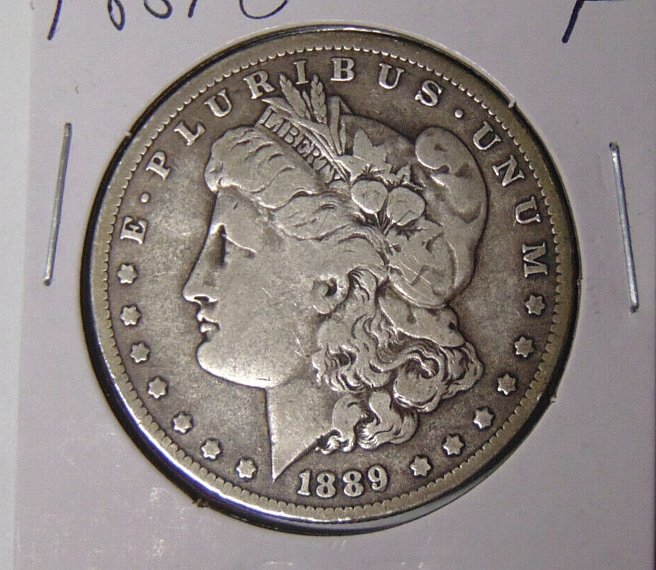 1889-O Morgan Silver Dollar Fine New Orleans Mint (11.122)