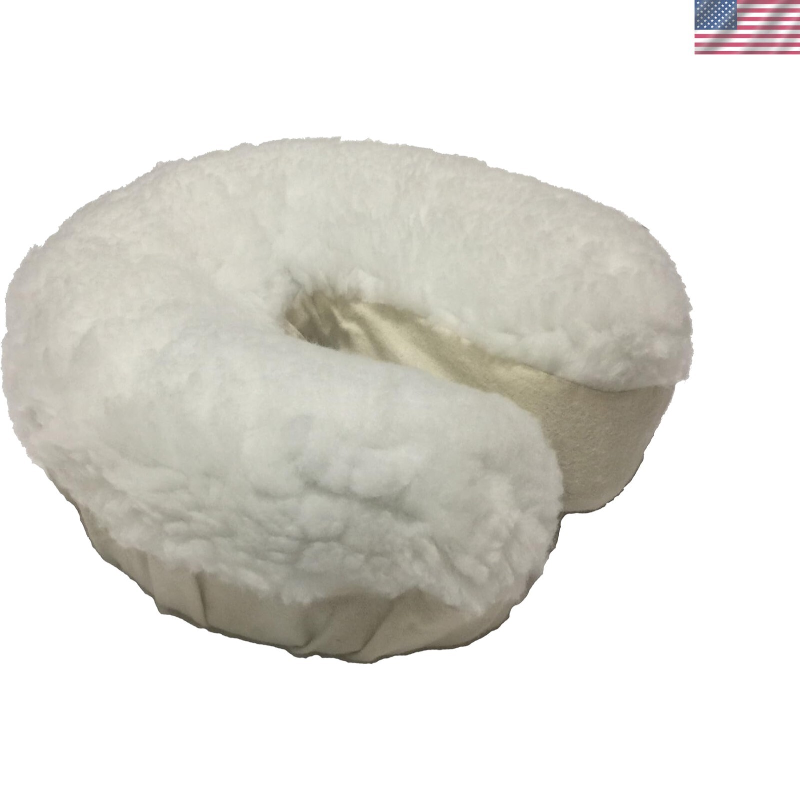 Elegant Massage Table Face Cover - 100% Soft Fleece for Spa Professionals