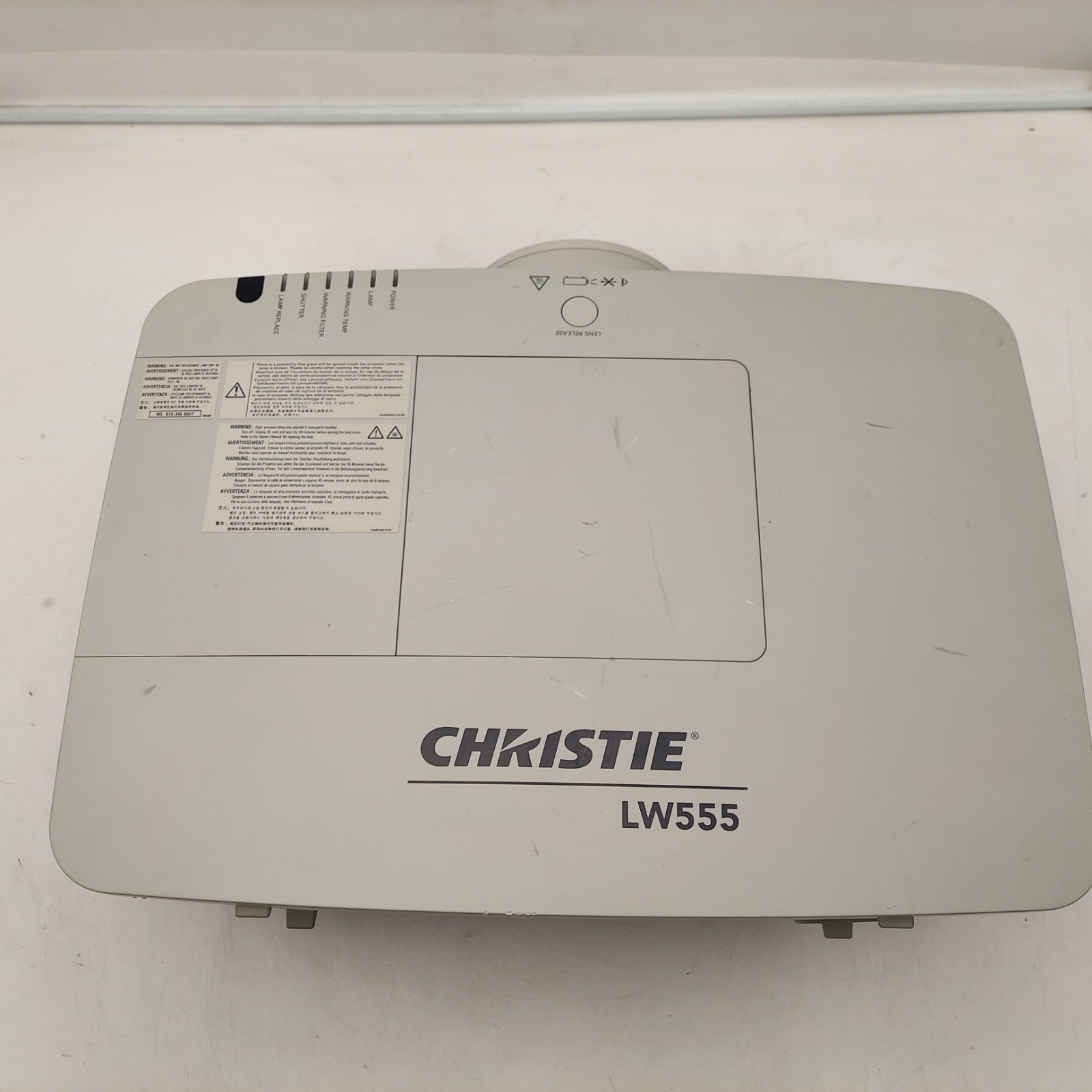 Christie LW555 3LCD Projector