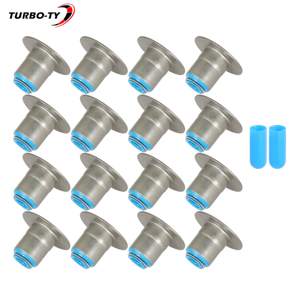 For GMC Chevrolet 4.8 5.3 5.7 6.0 LS1 LS3 LS6 Set 16 Valve Stem Seal 12482063