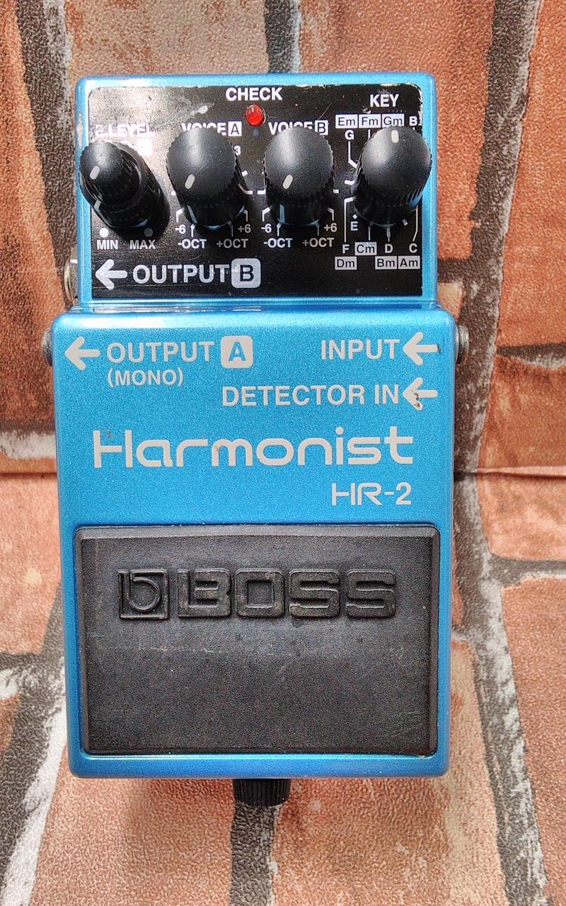 BOSS HR-2 Harmonist Guitar Effects Pedal Pitch Shifter Tested Working Used