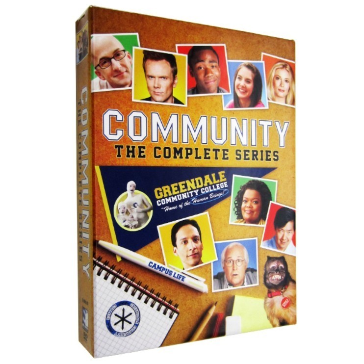 Community The Complete Series DVD,12-Disc Set Seasons 1-6 Sealed^Region 1