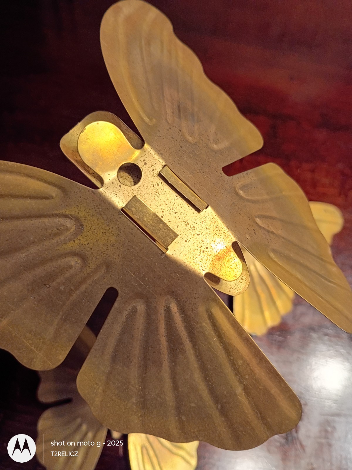 Home Interiors Brass Butterflies Set Of 3 Metal Wall Decor~Vtg~MCM~ Timeless!