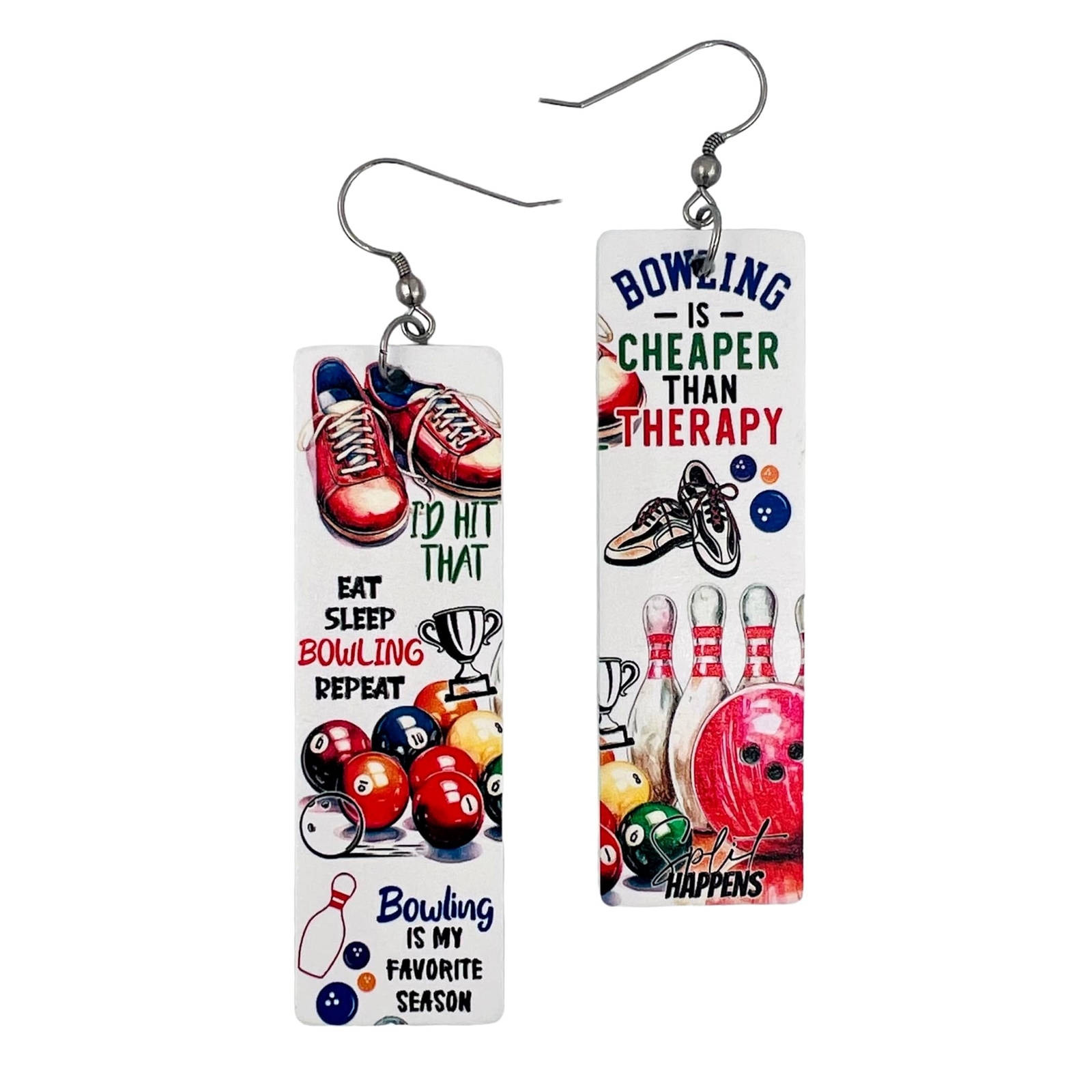 Volleyball Earrings, Golf, Baseball Jewelry, Basketball, Ice Hockey Earrings,...