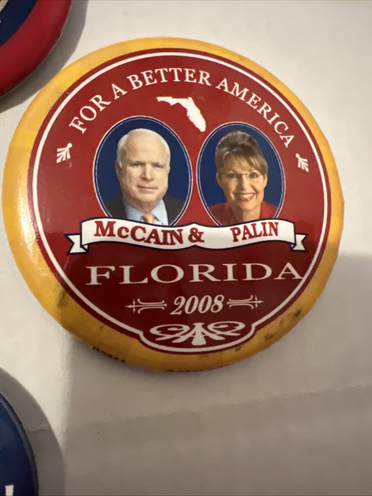 McCain 2008 pin lot