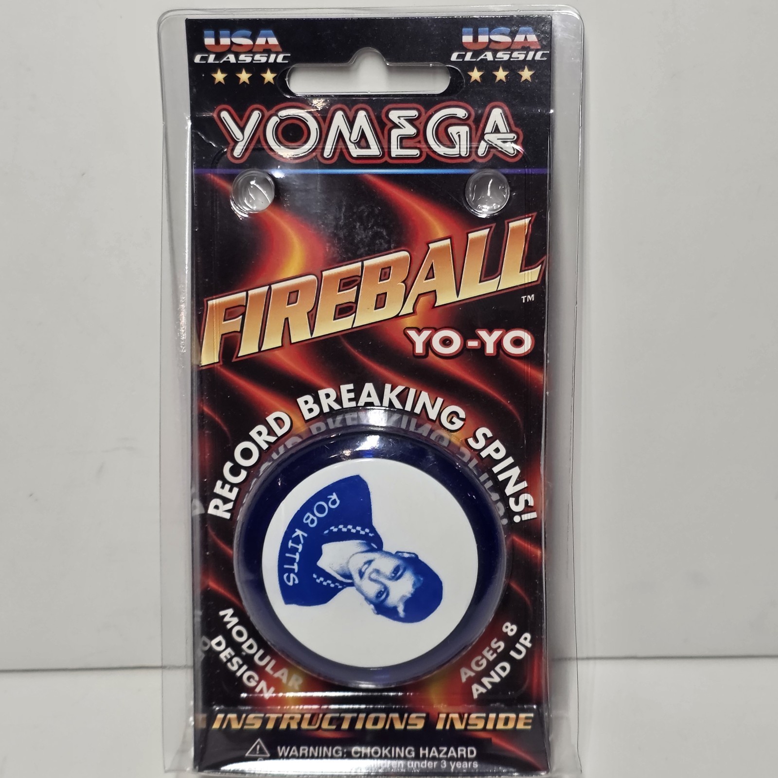 NEW YOMEGA Fireball Rob Kitts Yo-Yo Limited Edition Rare Collectible
