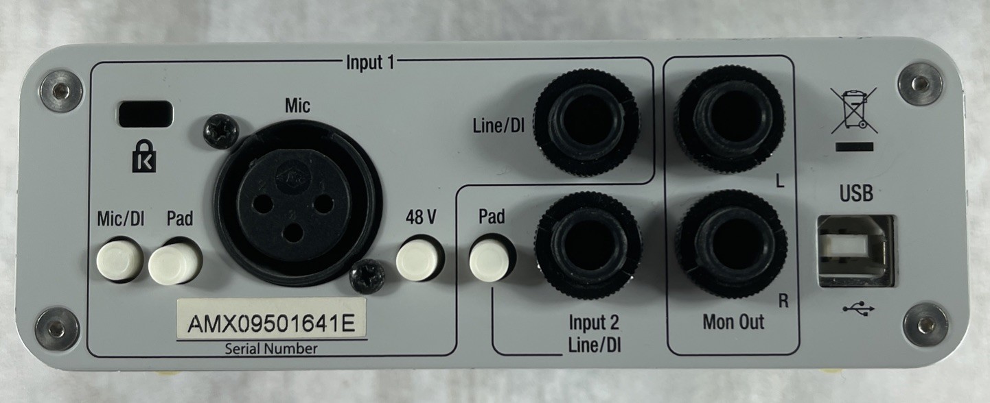 DigiDesign M Box 2 Mini USB Audio Recording Interface