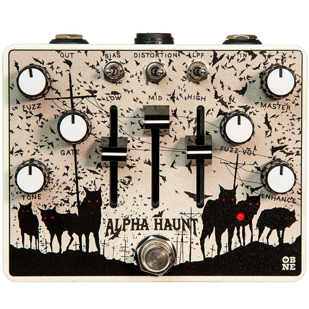 Old Blood Noise Endeavors Alpha Haunt Fuzz Guitar Effects Pedal