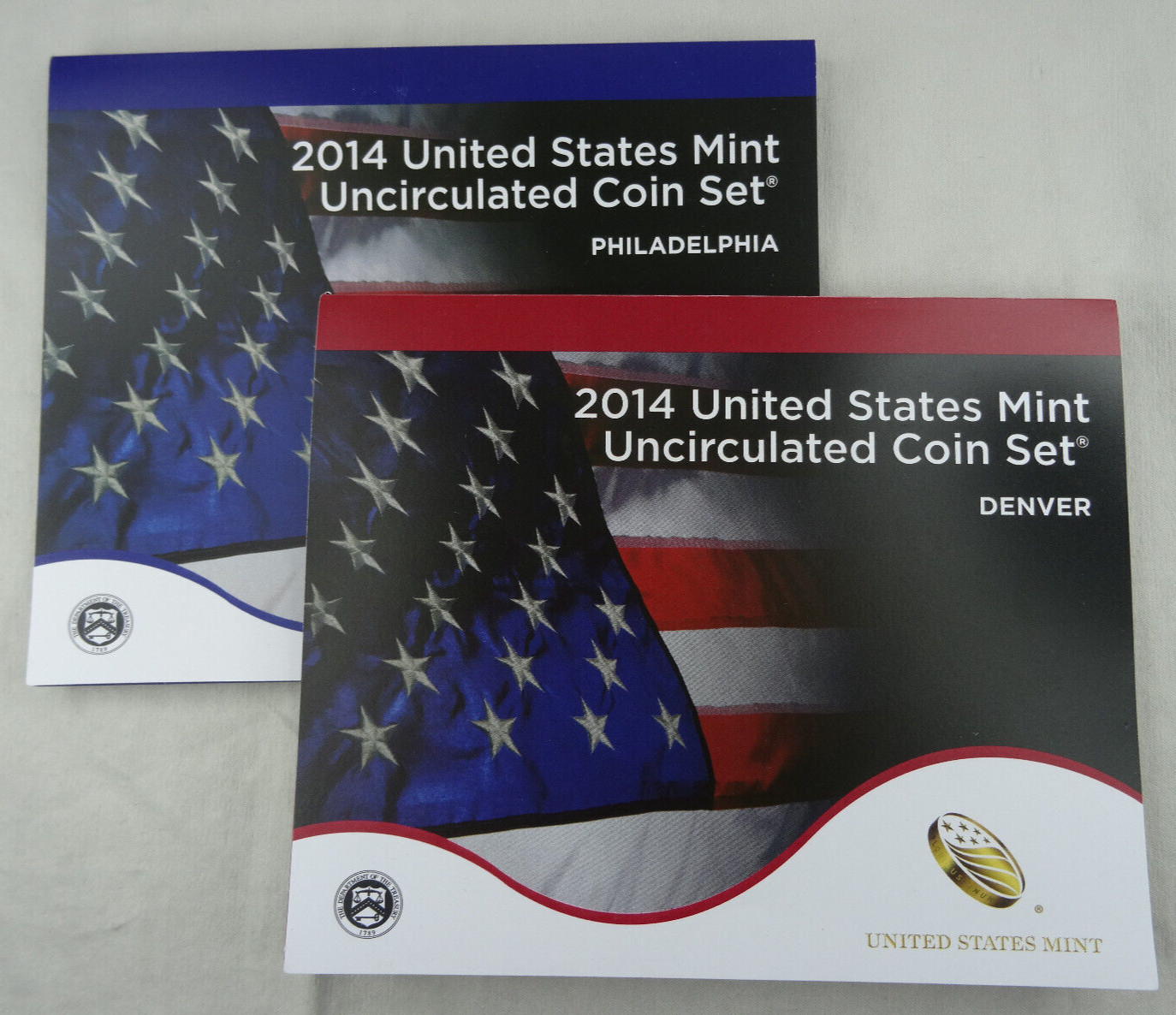 2014 P & D US Mint Set Uncirculated 28 Coins OGP Original Mint Packaging