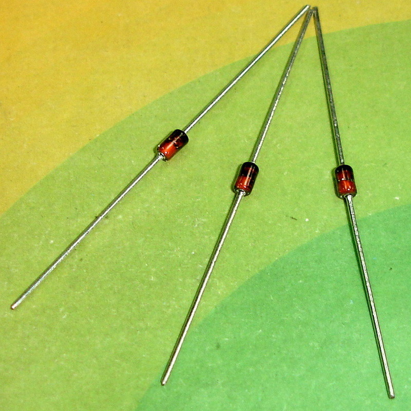 100 PCS 1N4740 DO-41 1N4740A IN4740 10V 1W 1.0 Watt 10 Volt Zener Diodes
