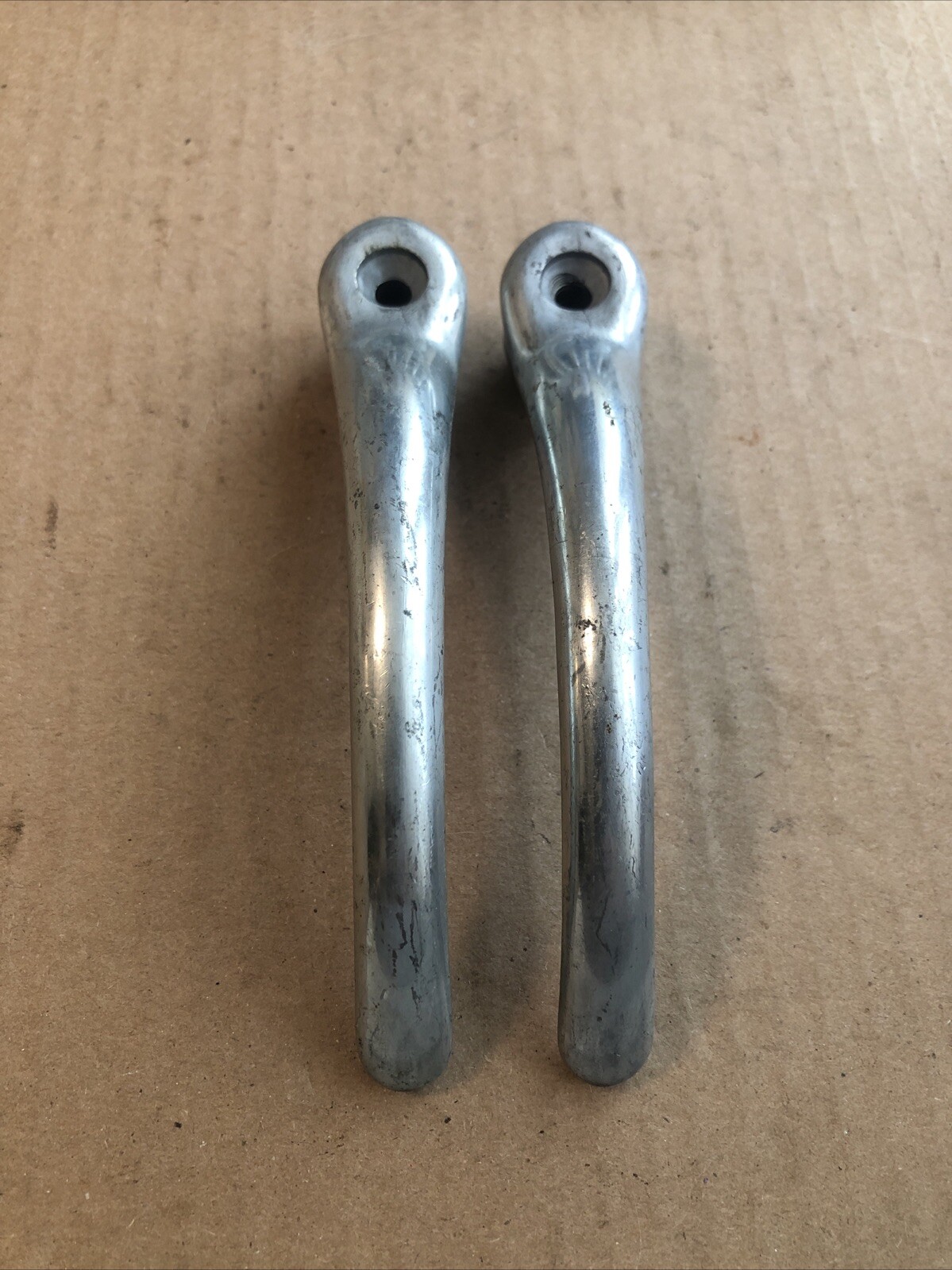 1940-47 CHEVY TRUCK INSIDE DOOR HANDLES PAIR VINTAGE Lot B