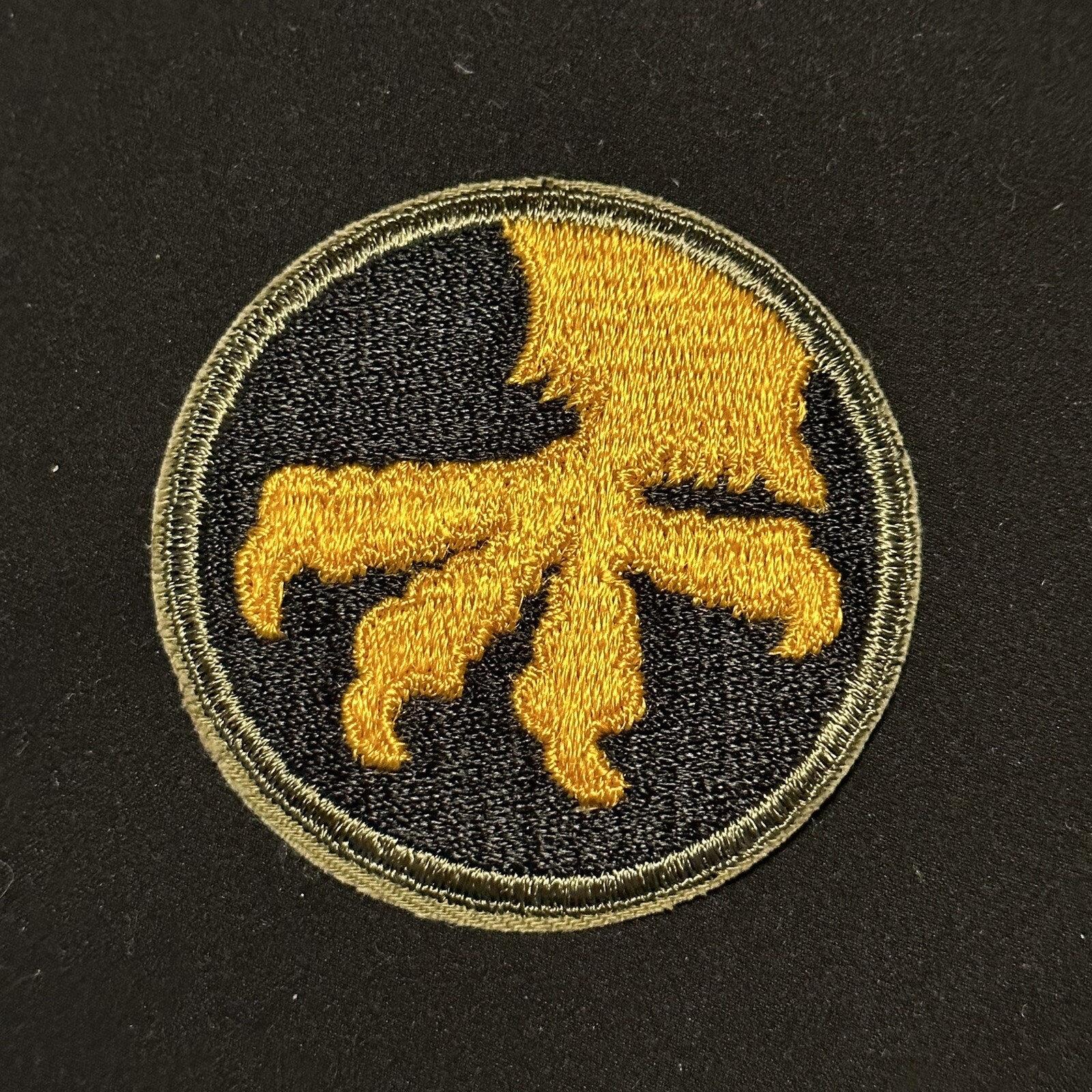 Original WWII 17th Airborne Patch Unused Mint Green Border