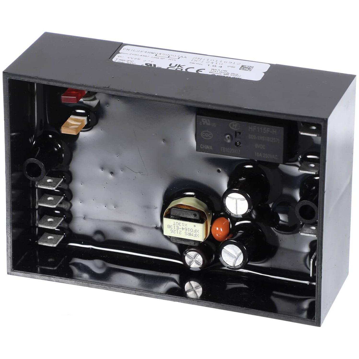 Giles 21592 Limit Control, Safety, 450Deg F, Dual