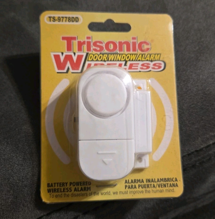 Trisonic Wireless Door Window Alarm TS-977800 NEW