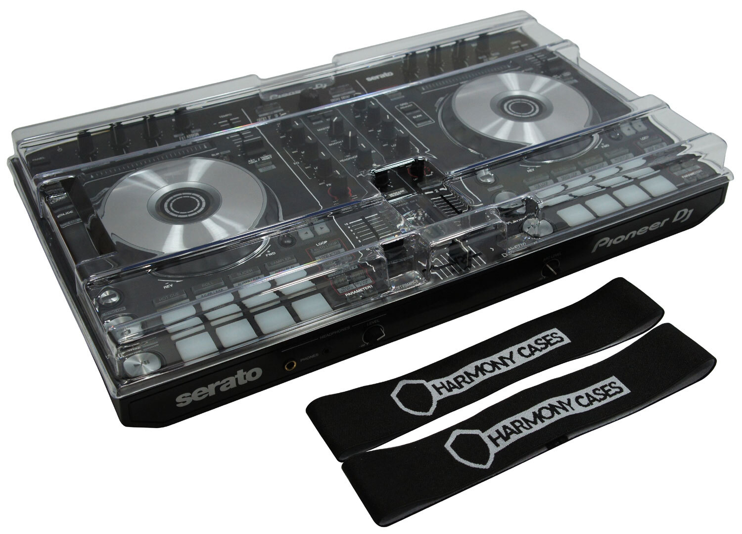 Harmony HC-DC1 Plastic DJ Case Saver Cover for Pioneer DDJ-SR2 Controller Deck