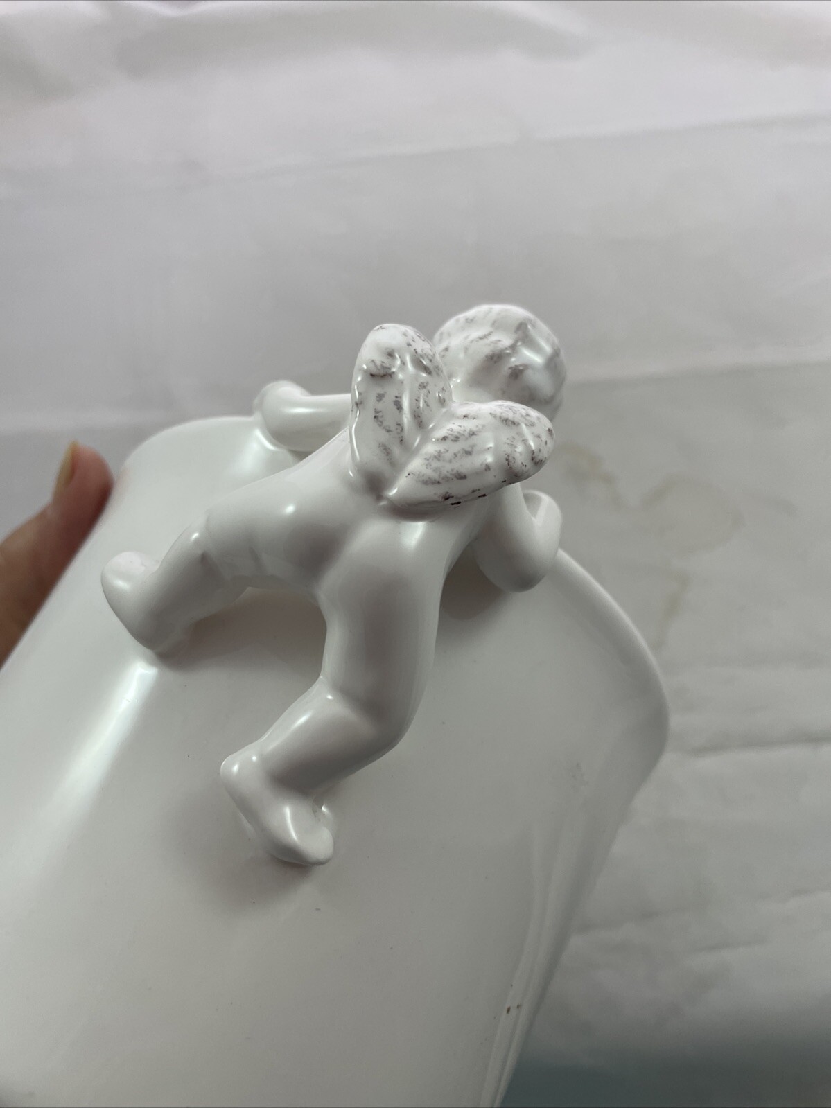 Round Planter Vase WIth Angle on Side 4"
