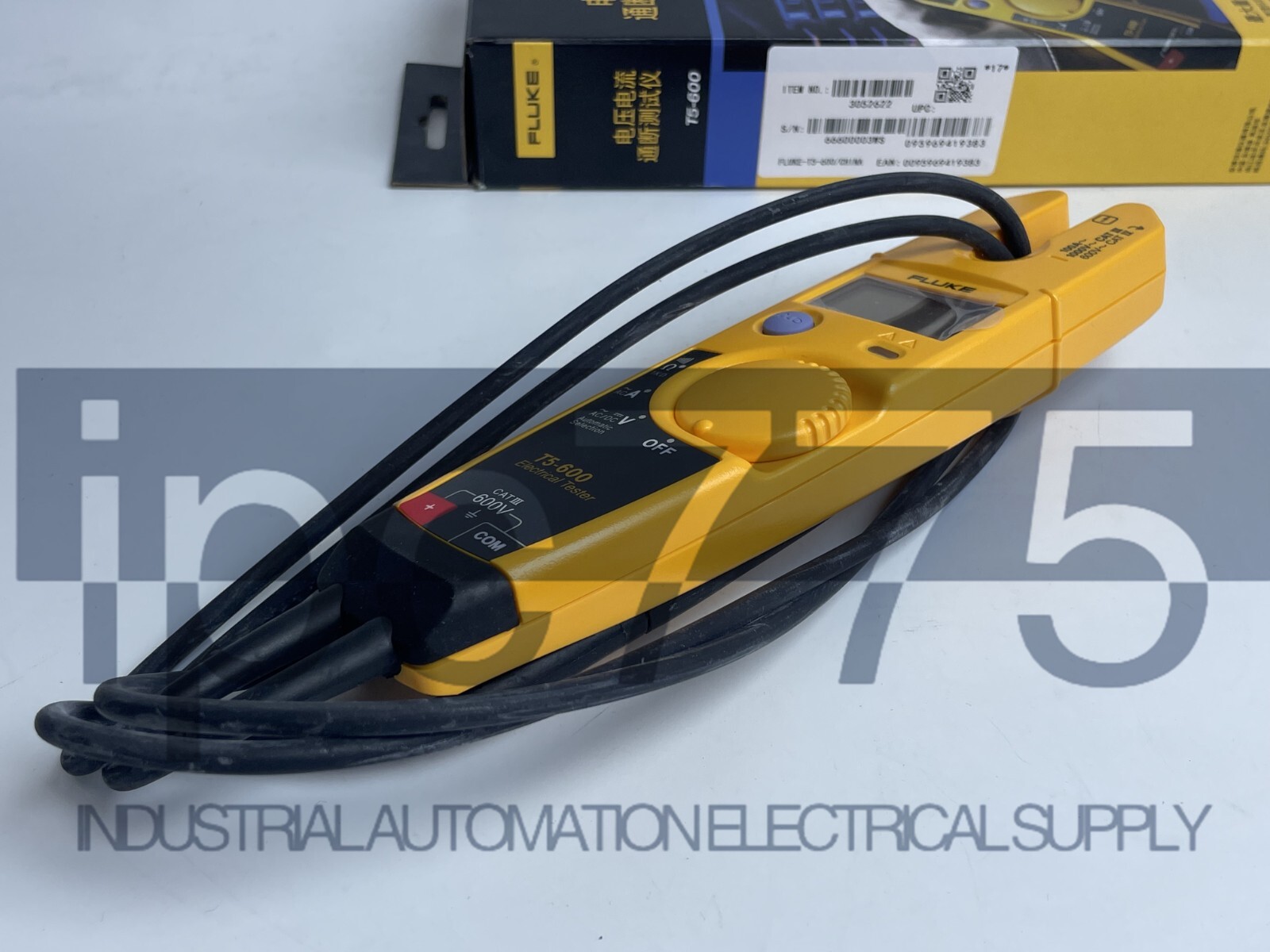 Fluke T5-600 Clamp Meter Continuity Current Electrical Tester #Z
