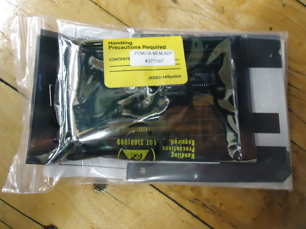 Onset PCMCIA-MEM-ADP Memory Adapter w/ Floppy Disk. Brand New!