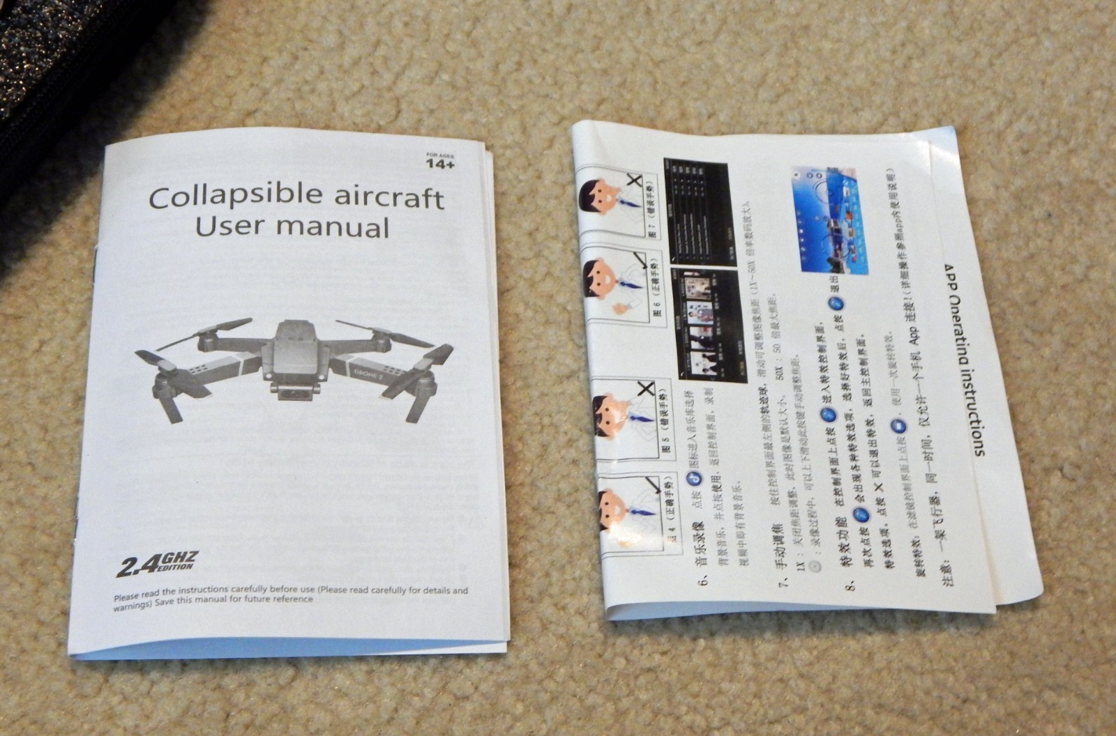 Mini Drone Collapsible Aircraft HD Camera WiFi App Controlled