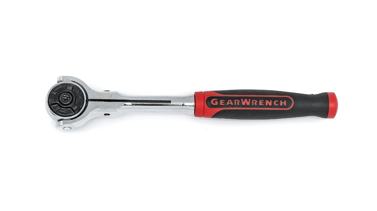GEARWRENCH 81224 1/4 In Drive 72 Tooth Roto Ratchet 6-3/4 In Dual Material