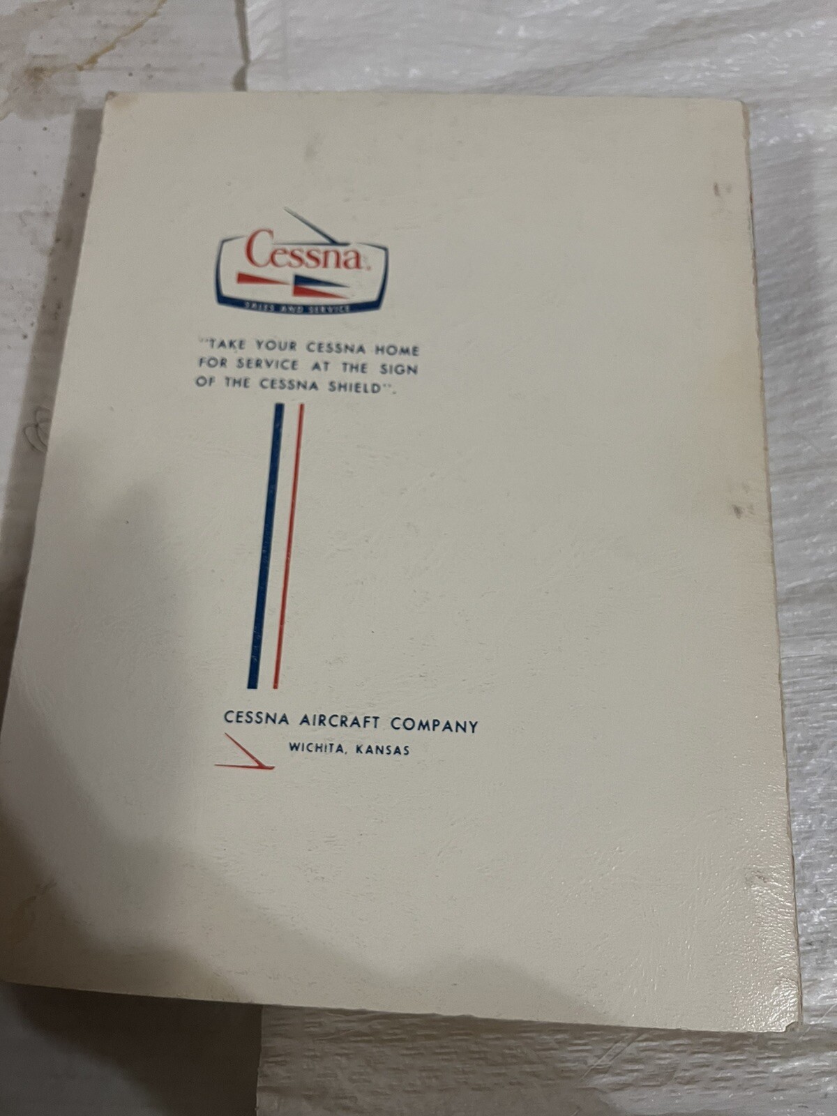 1969 Thru 1973 cessna skywagon 207 parts catalog Book