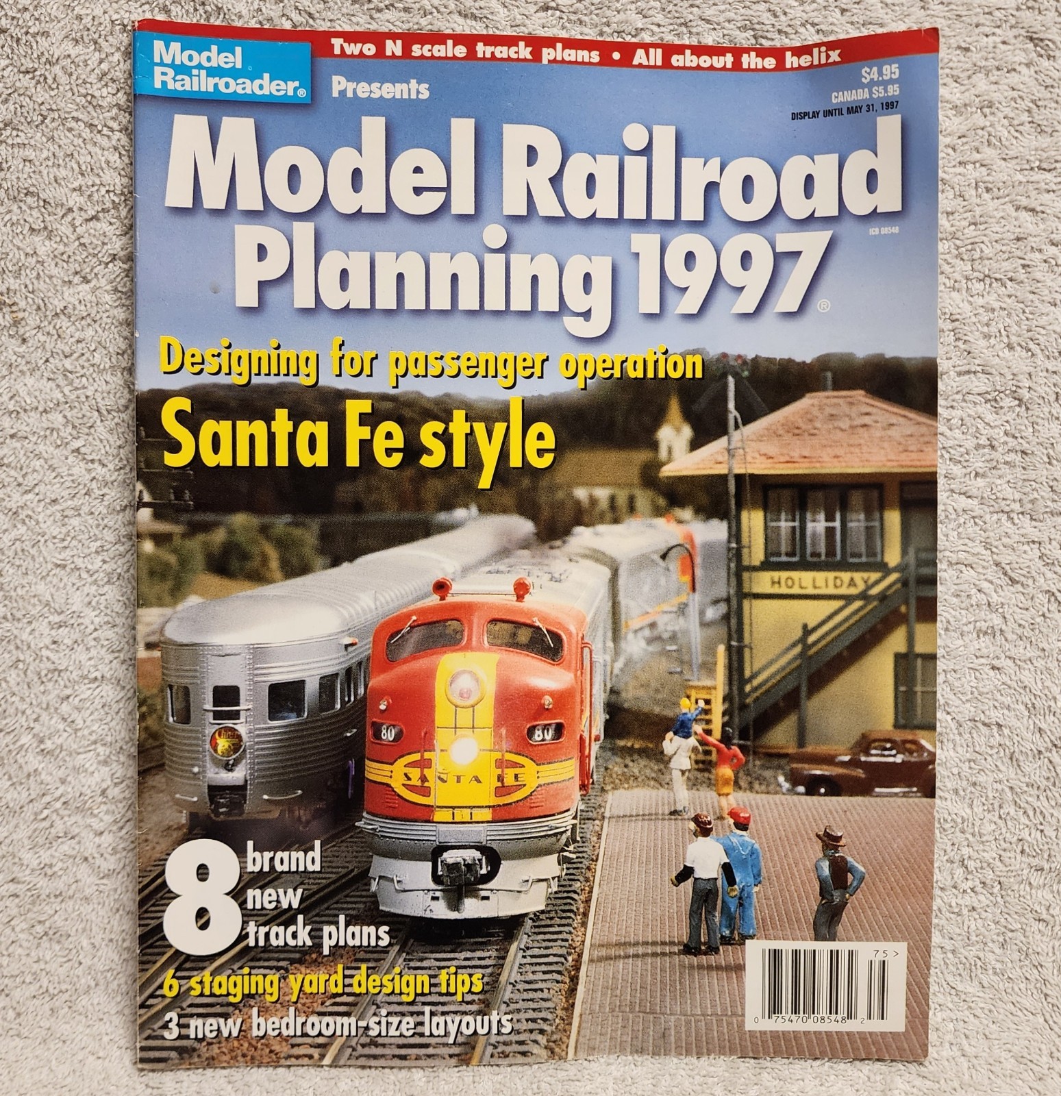 Model Railroad Planning 1997 Model Railroader Special Issue 8 New Track Plans