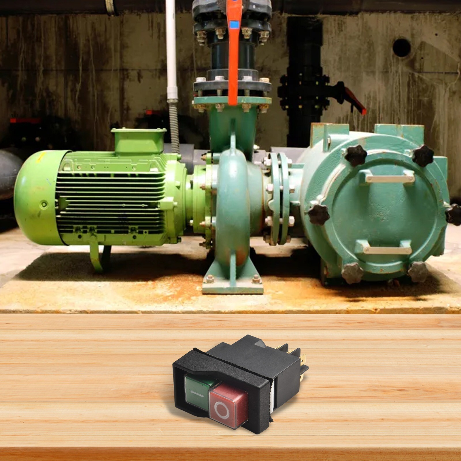 For KJD17 Electromagnetic Stop Function Pushbutton Switch Industrial Grade