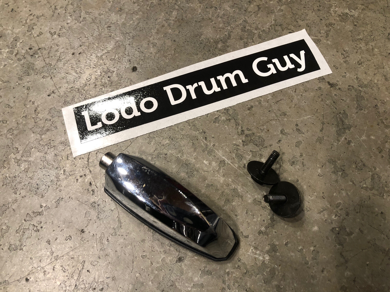Pearl EXPORT Bass Drum Lug Casing CHROME YOU GET ONE