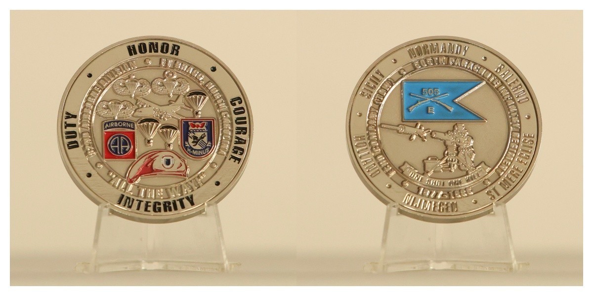505th Parachute Infantry Regiment Honor Courage Duty Challenge Coin  1#17