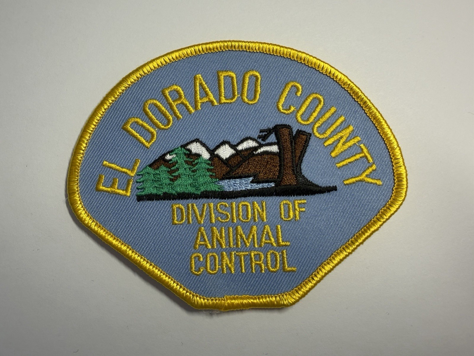 CALIFORNIA EL DORADO COUNTY DIVISION OF ANIMAL CONTROL PATCH #D47