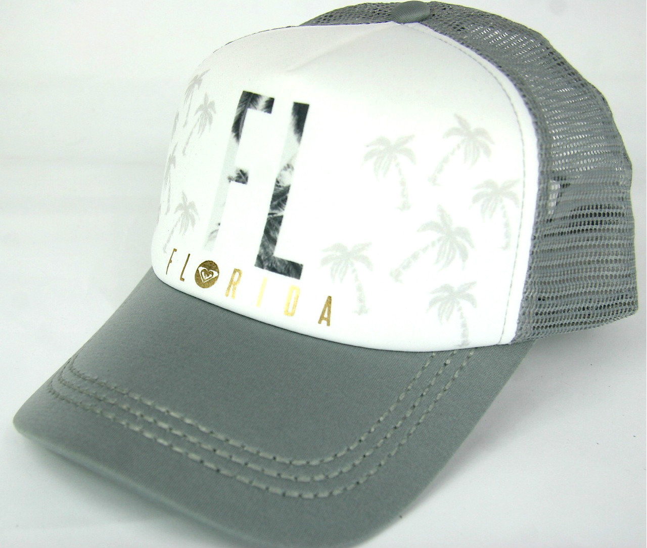 Roxy Snapback Cap FL Florida Coconut Grove Truckin Roxy Beach Surf Roxy Hat