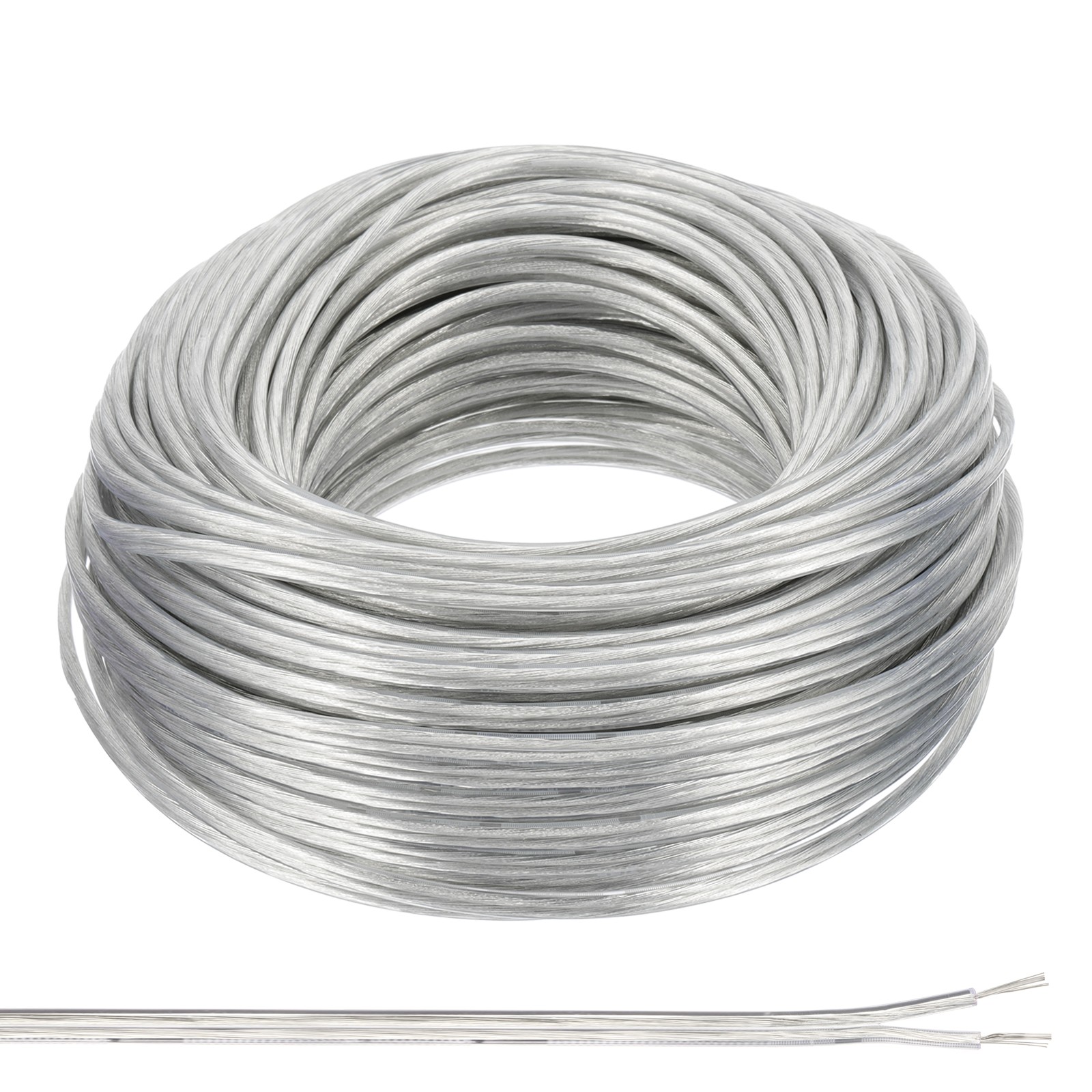 98.4Ft 20/2 PVC Covered Wire, 300V Electronic Wire