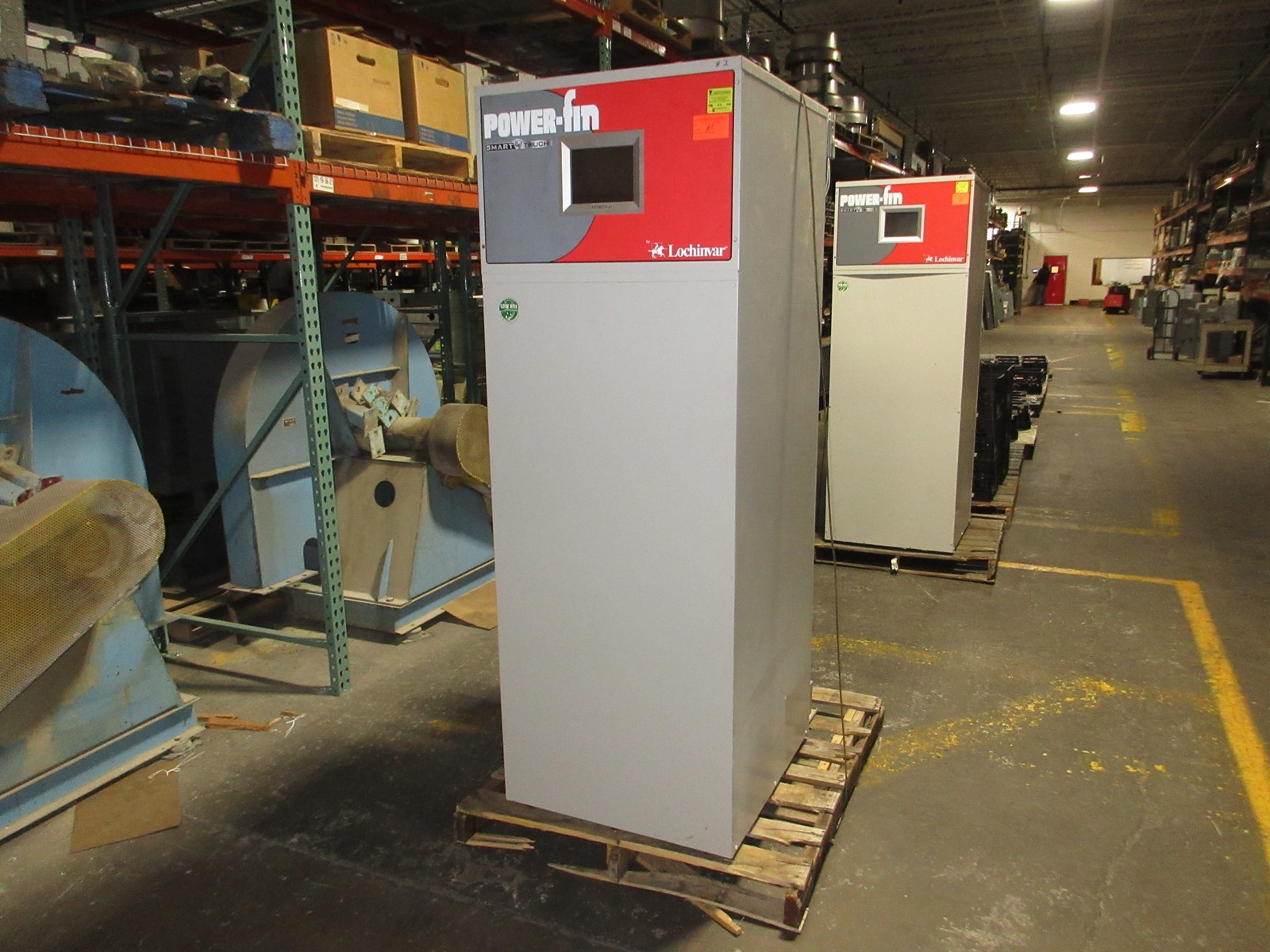 Lochinvar Power-Fin Boiler PBN2001-M9 2,000,000 BTU In, 1,700,000 BTU Out Used