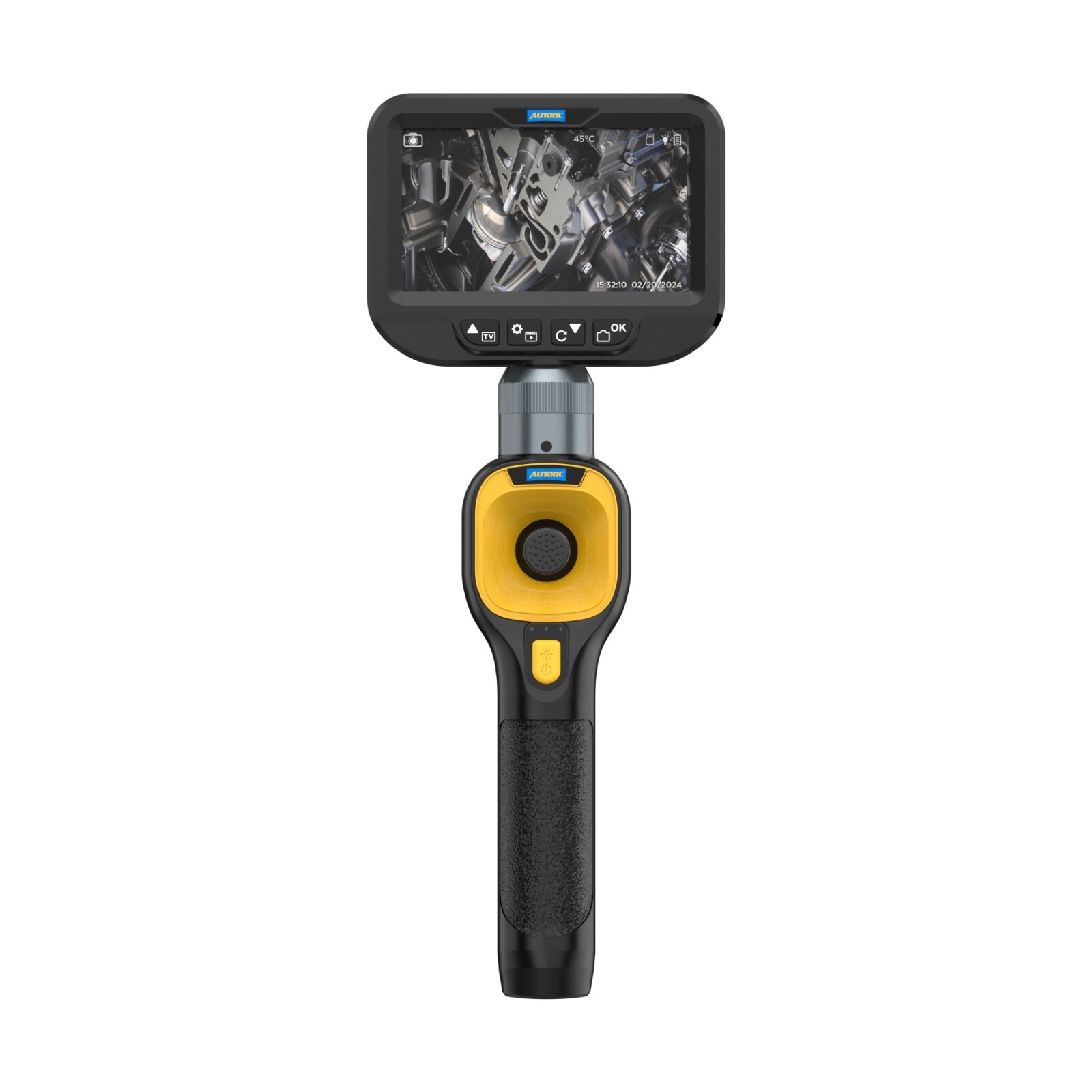 Industrial Endoscope Camera 360° Articulating Borescope Inspection 4-Way 360°