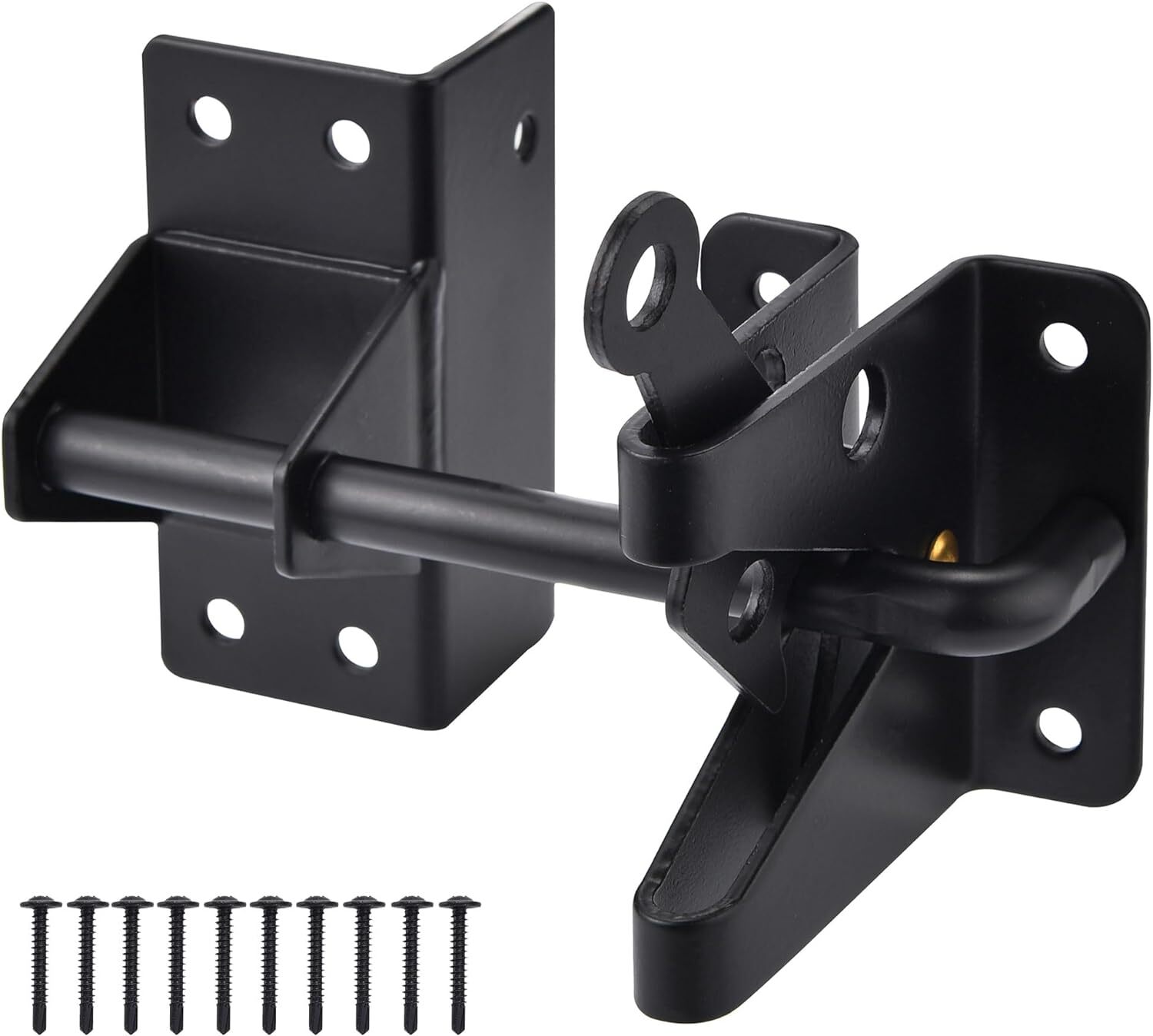 Heavy Duty Automatic Gate Latch for Wooden Fences,Self Locking Metal Gates for
