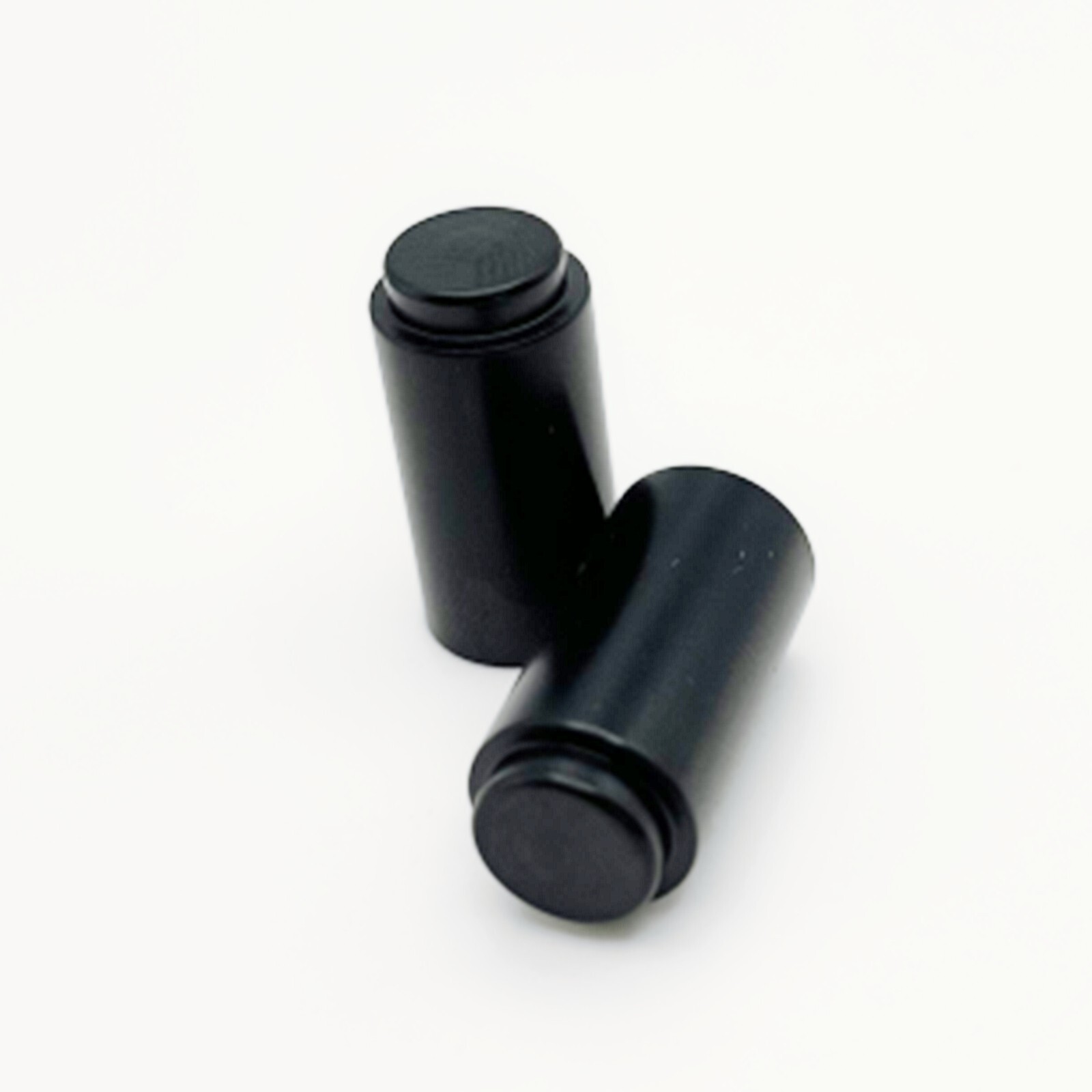 2 Pack 1911 Commander Plug / Cap For Recoil Spring .45 ACP Black Steel