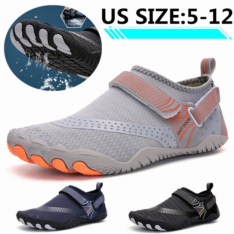 Mens Water Shoes Quick Dry Barefoot Summer Swim Diving Surf Aqua Sport Beach