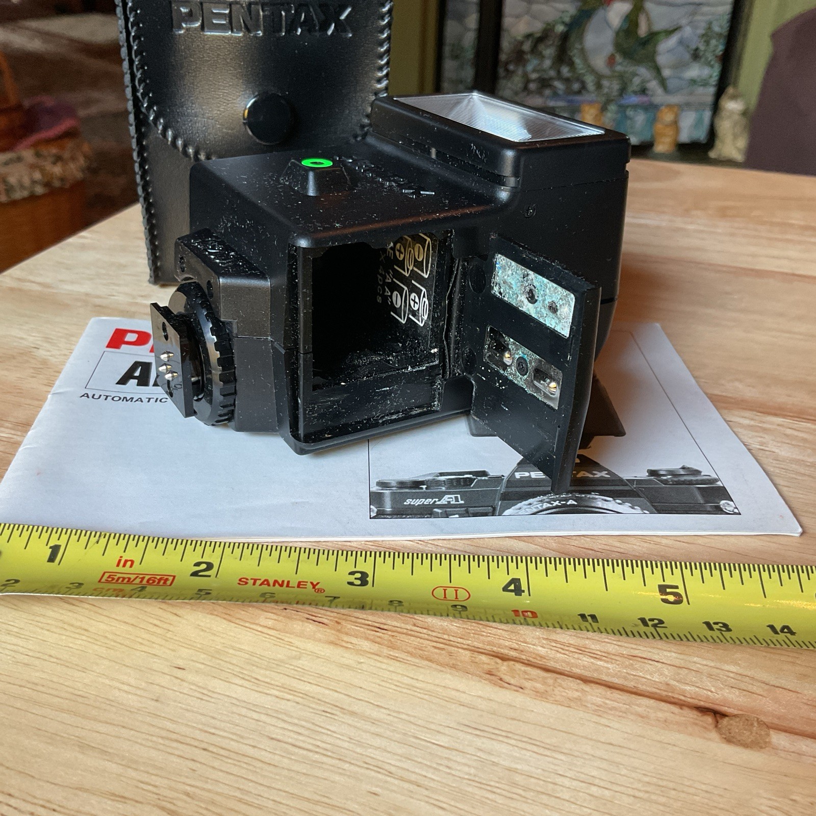 Pentax AF 200T Automatic Electronic Flash Unit Plus Book