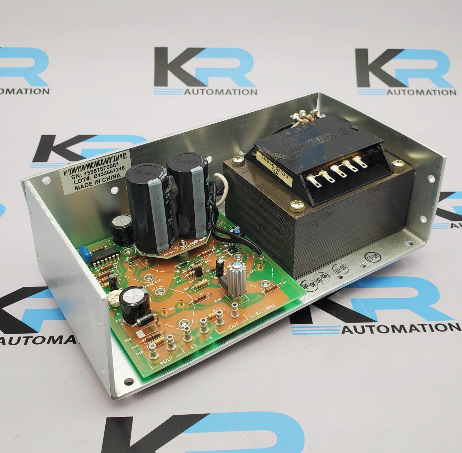 Power One HD5-12/OVP-AG Power Supply 240V 12A
