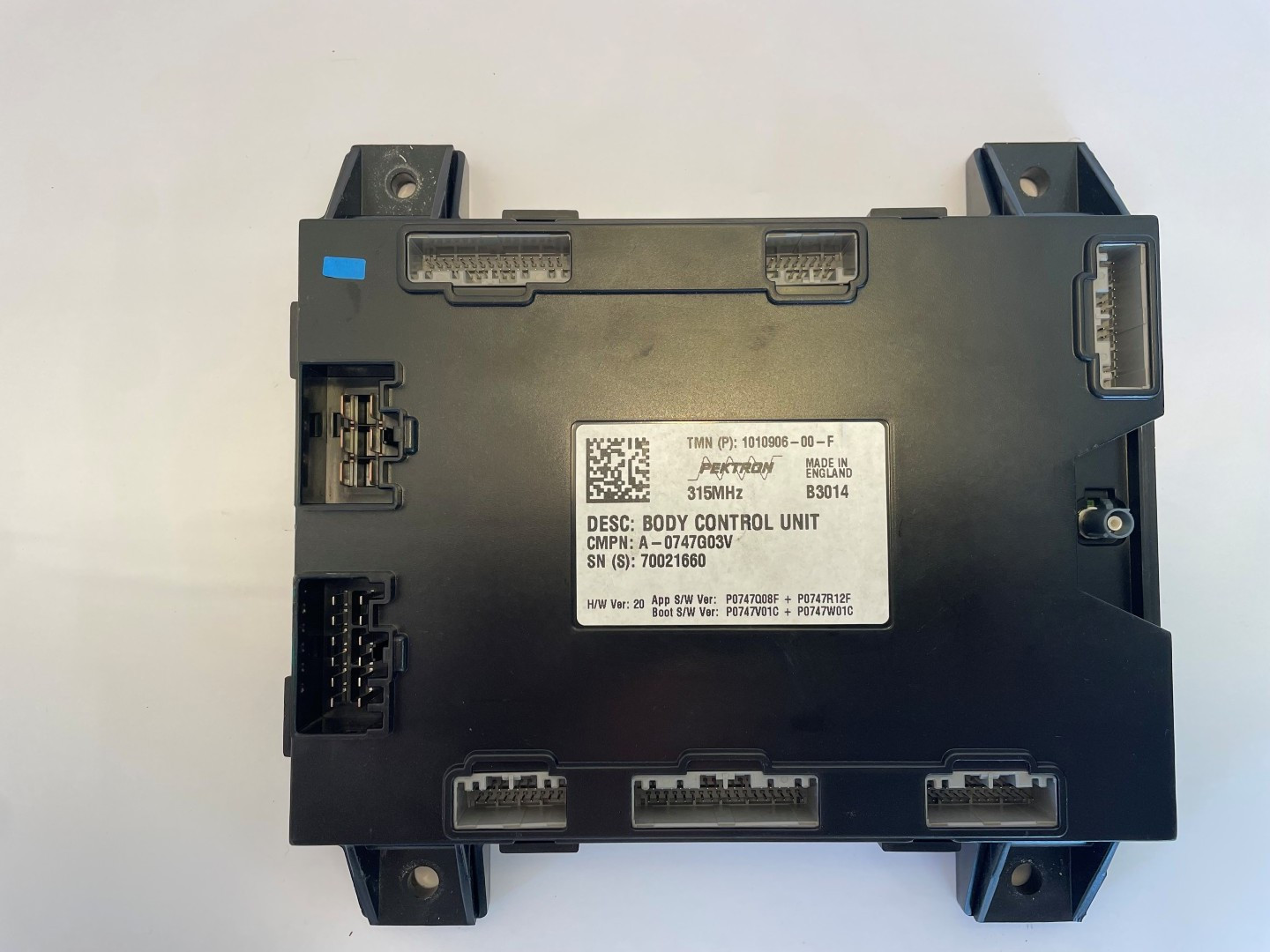 2012-2016 Tesla Model S BCM Body Control Module Unit 1010906-00-F pektron