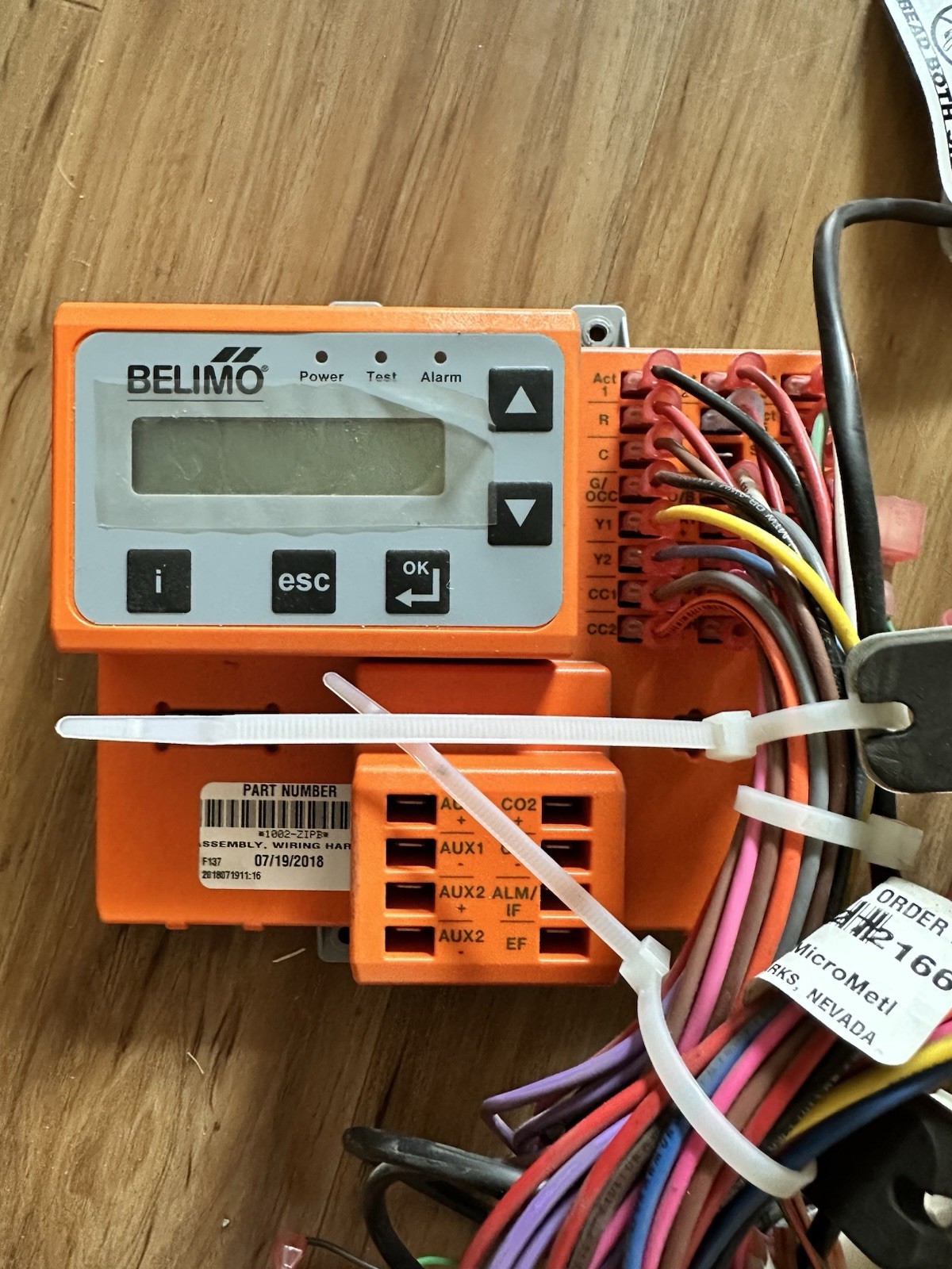 Belimo ECON-ZIP-BASE Economizer Control With Econ-Zip-EM Module And Harness
