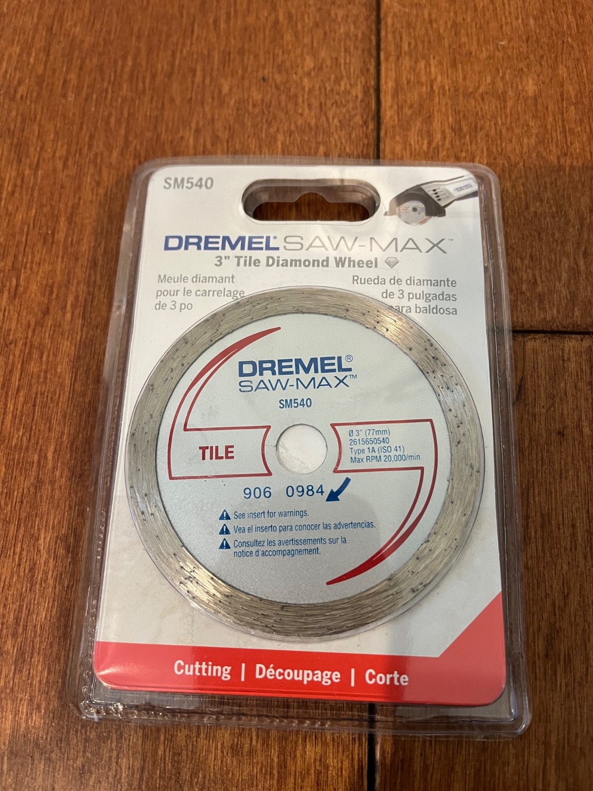 Dremel Saw-Max SM540 3" Tile Diamond Wheel – Brand New